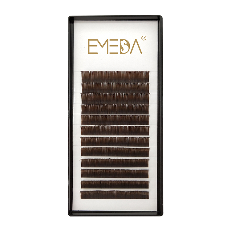 Colorful Flat Eyelash Extension Wholesale YZZ